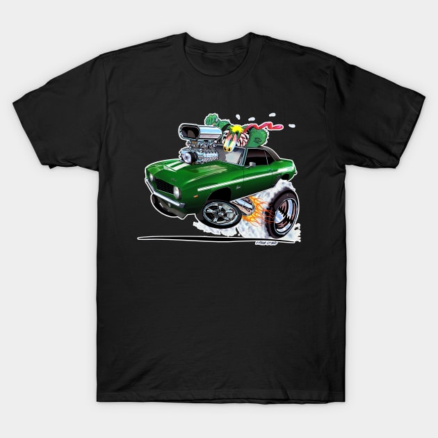 Z RATED 1969 yenko Camaro T-Shirt by vincecrain